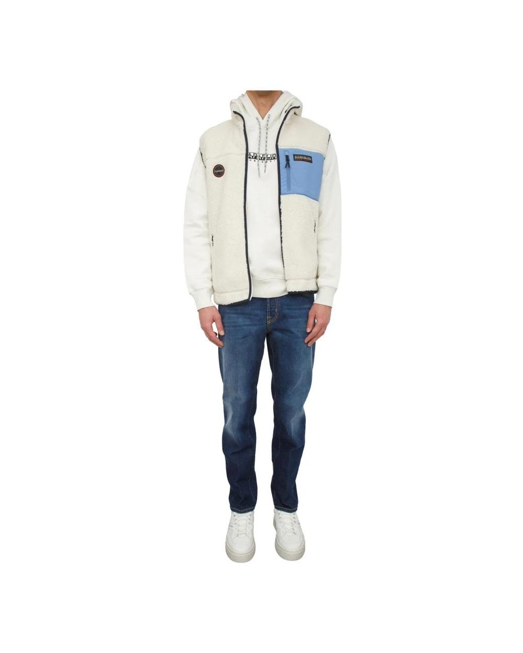 Napapijri Blue Hoodies for men
