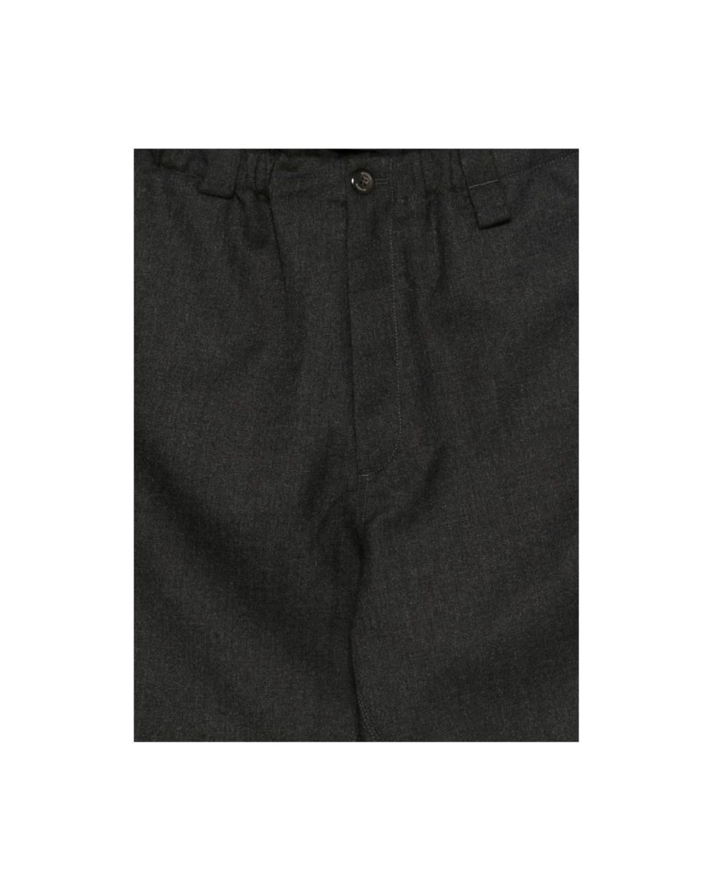 Willy Chavarria Black Straight Trousers for men