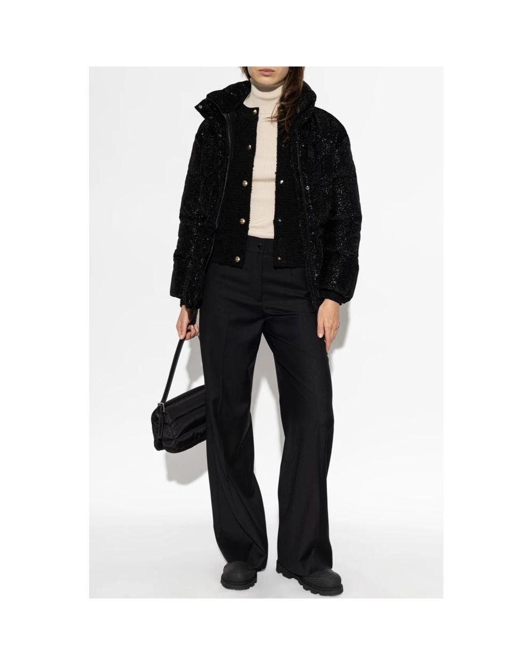 Down Jackets Moncler de color Black