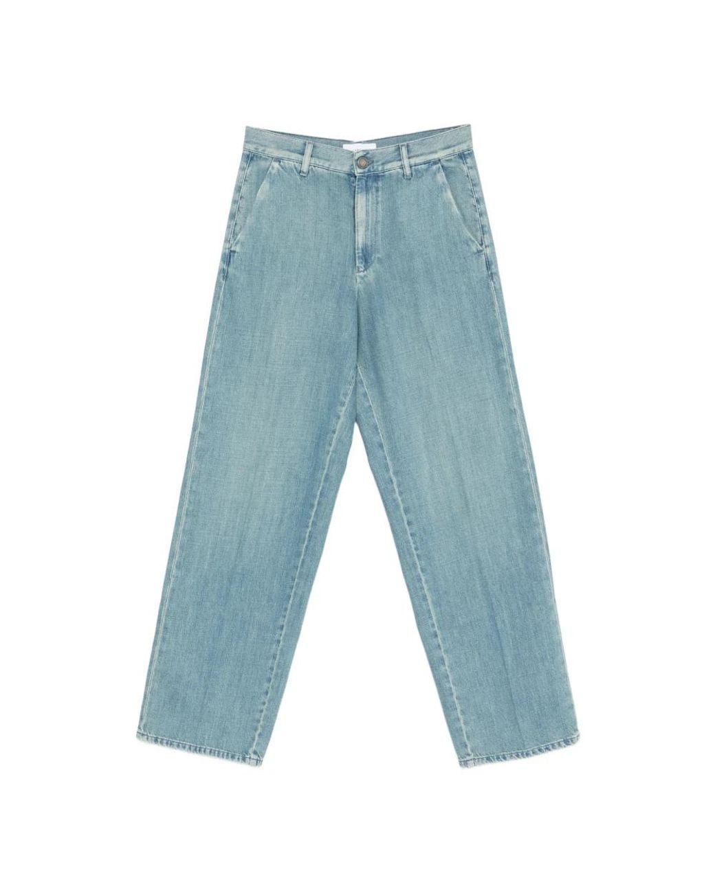 Lardini Blue Loose Fit Jeans for men
