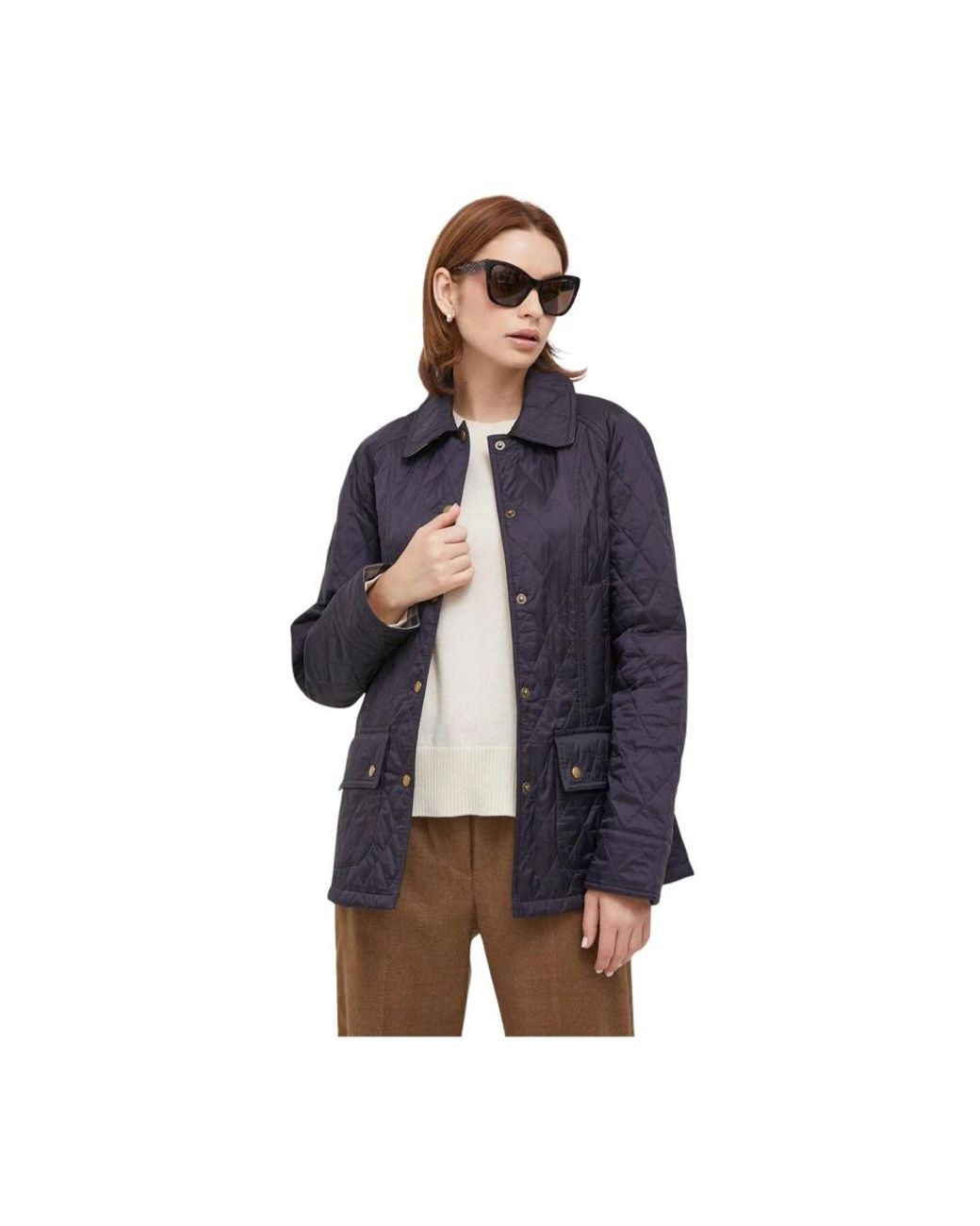 Light Jackets Barbour de color Blue