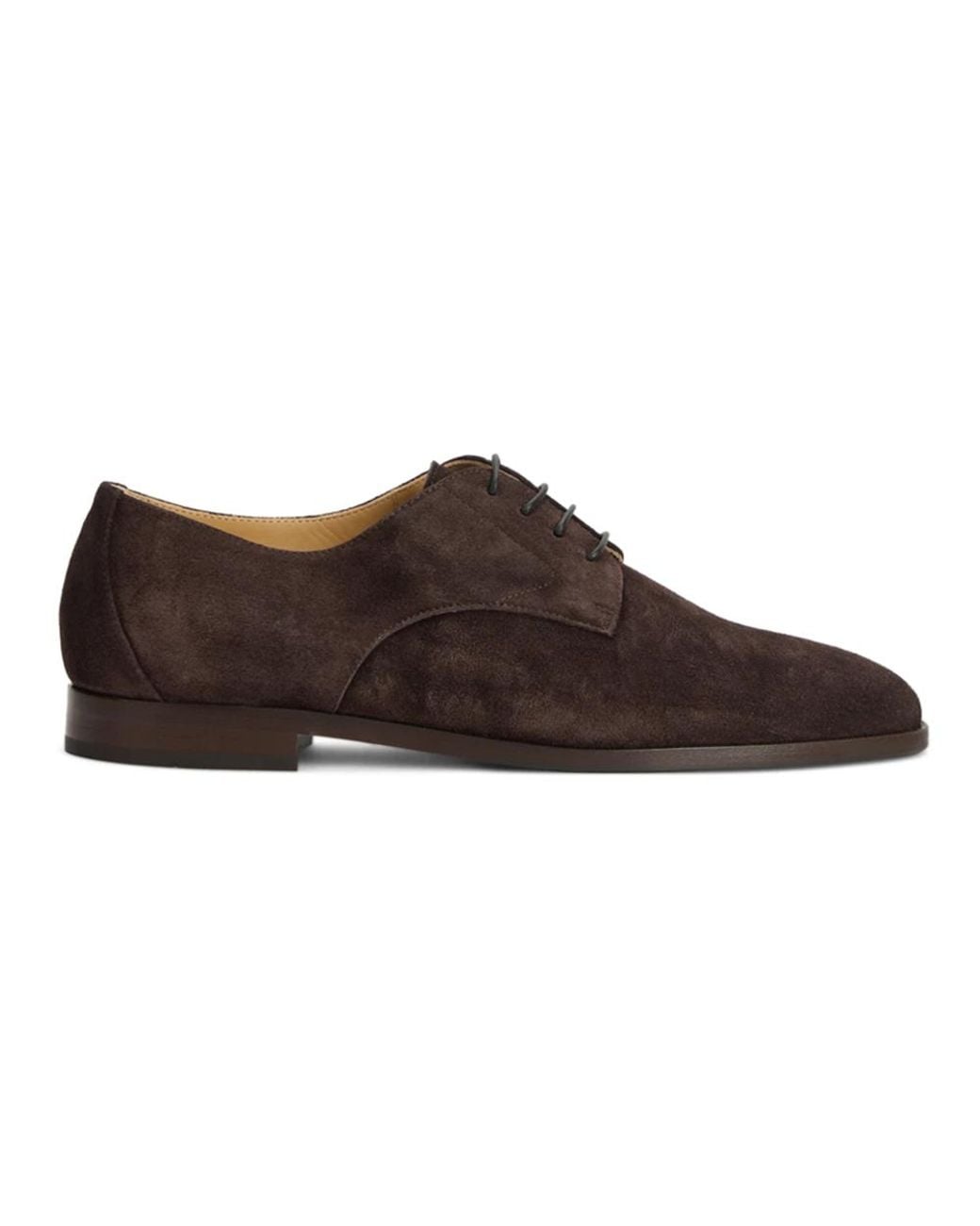Doucal's Brown Laced Shoes