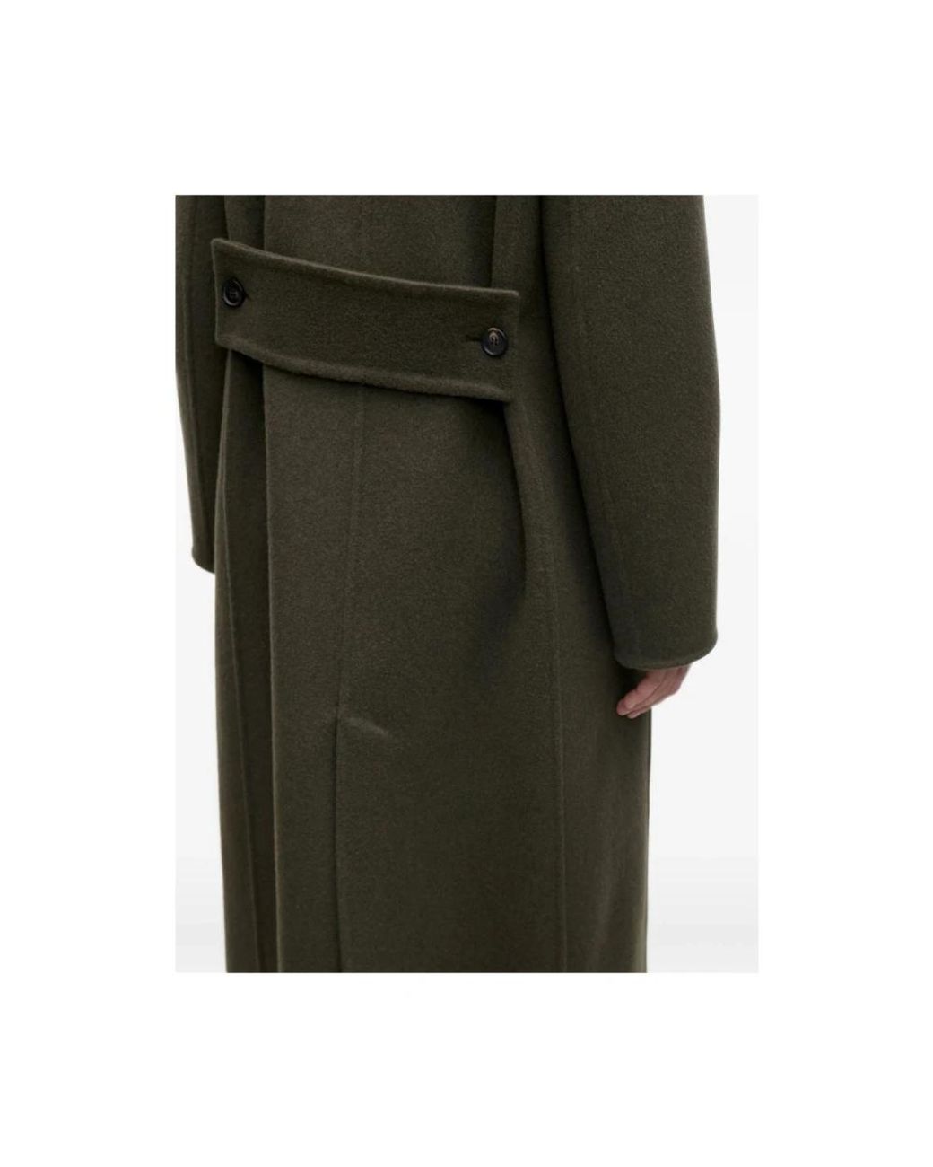 Victoria Beckham Black Double-Breasted Coats