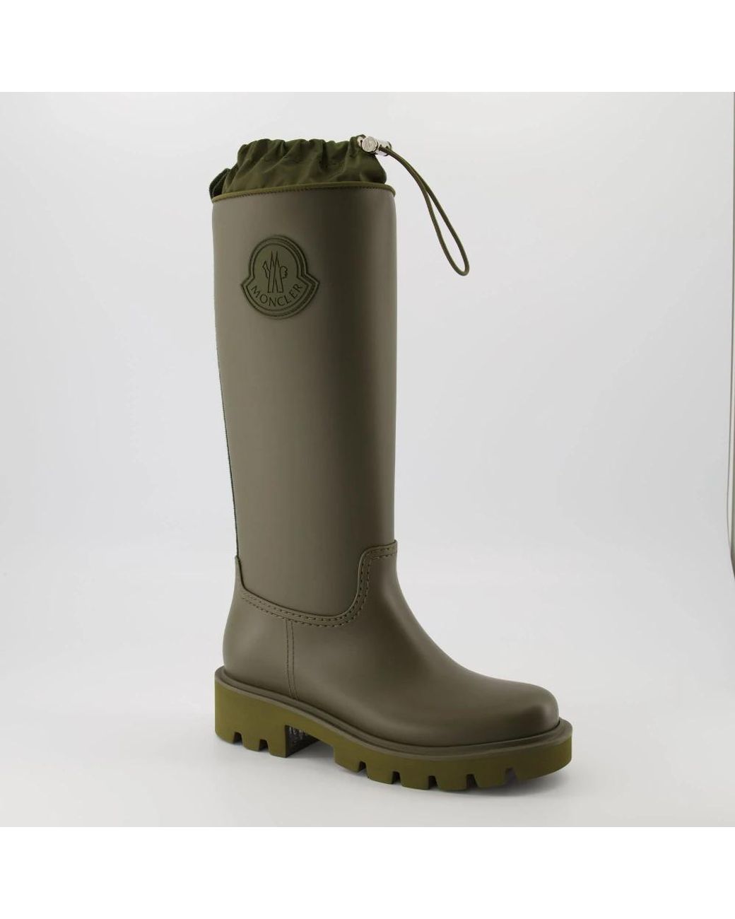 Moncler Green Wellies
