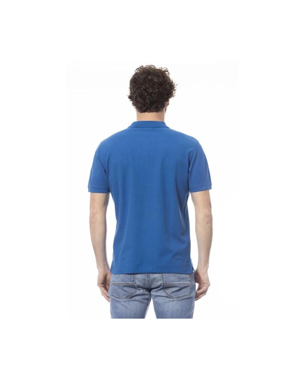 INVICTA WATCH Blue Polo Shirts for men