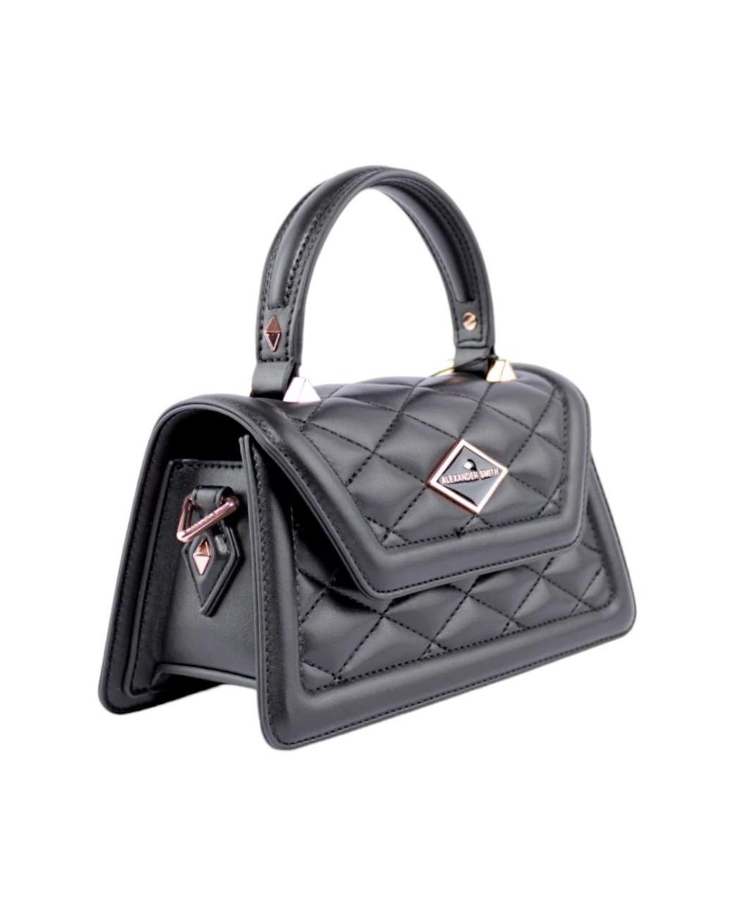 Handbags di Alexander Smith in Black