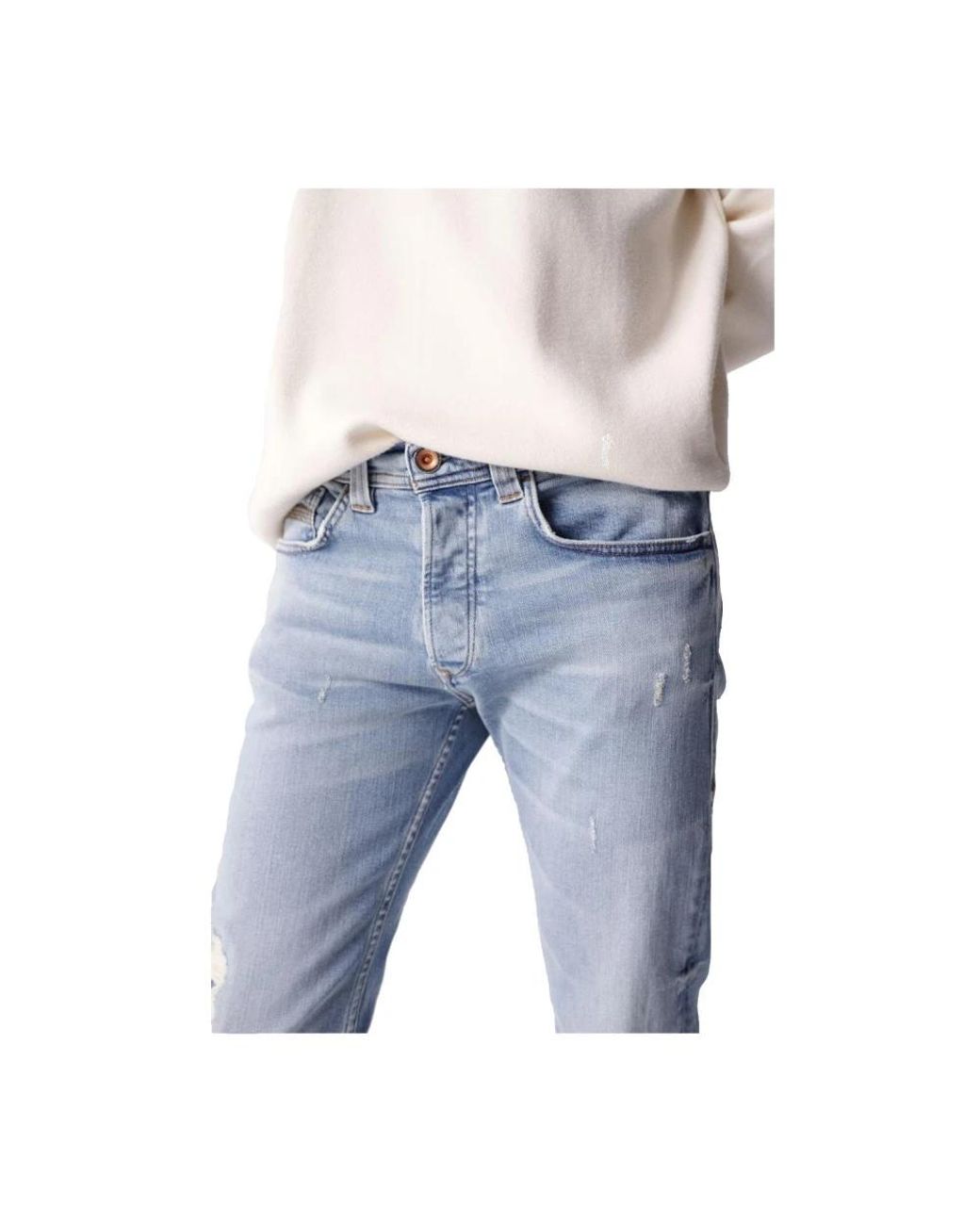 Salsa Jeans Blue Slim Fit Jeans for men