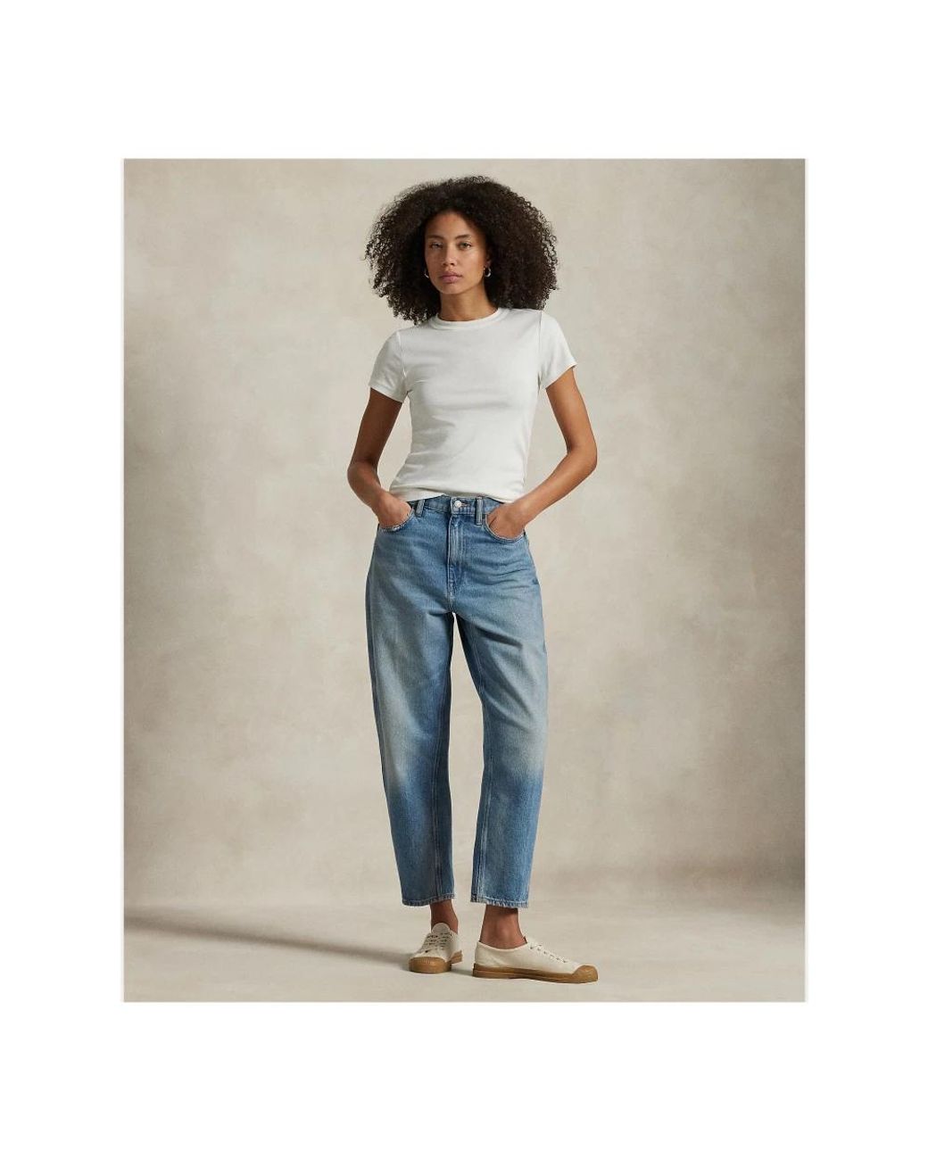 Polo Ralph Lauren Blue Loose-Fit Jeans