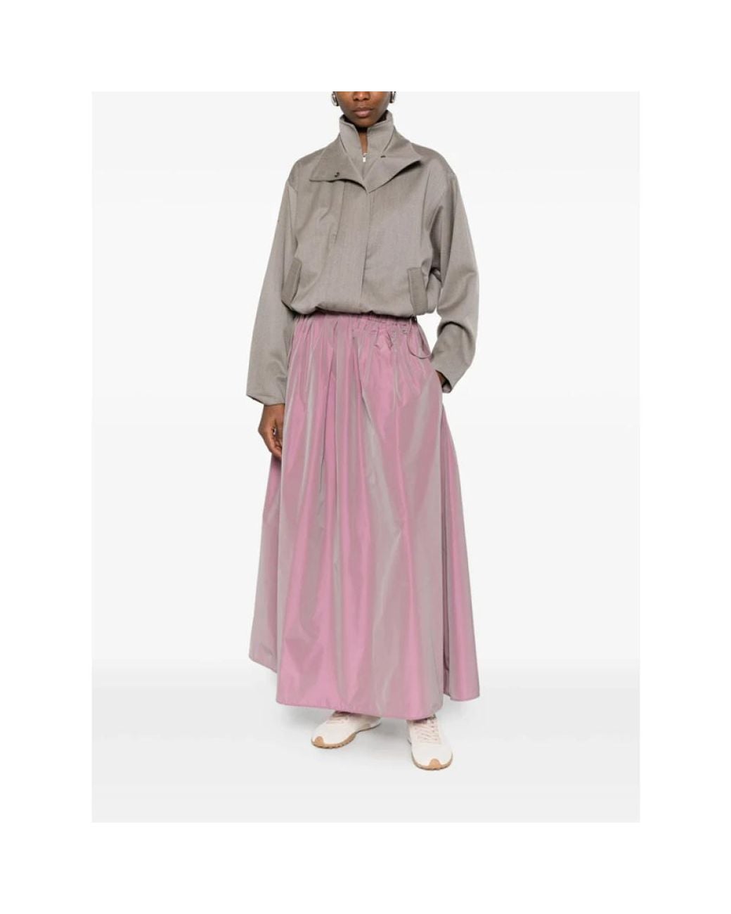 Herno Purple Maxi Skirts