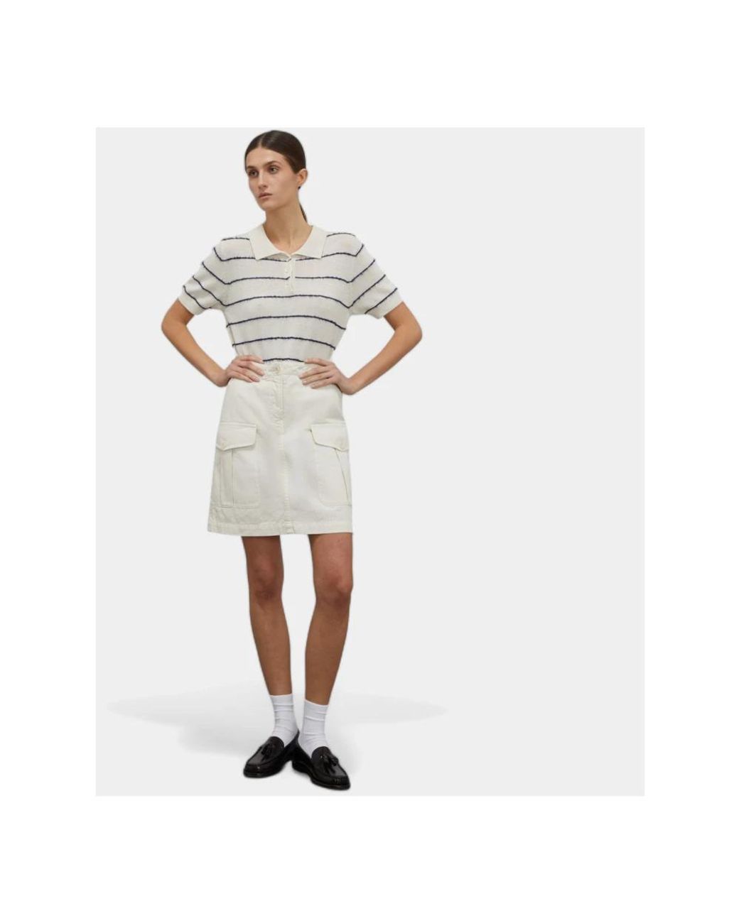 Short Skirts Aspesi de color Natural