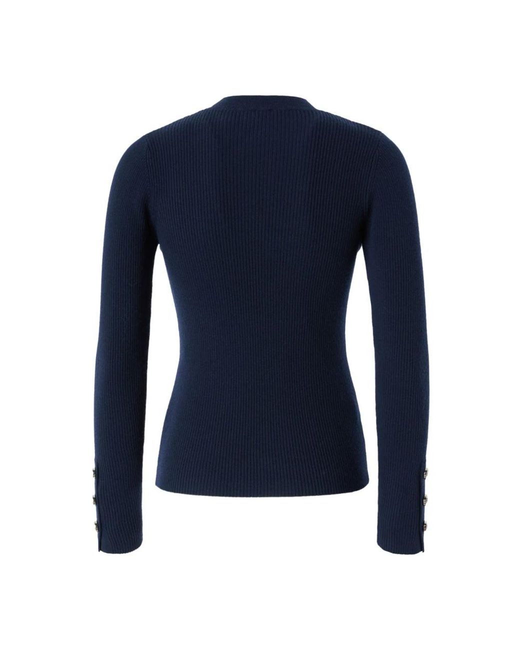 Pinko Blue Round-Neck Knitwear