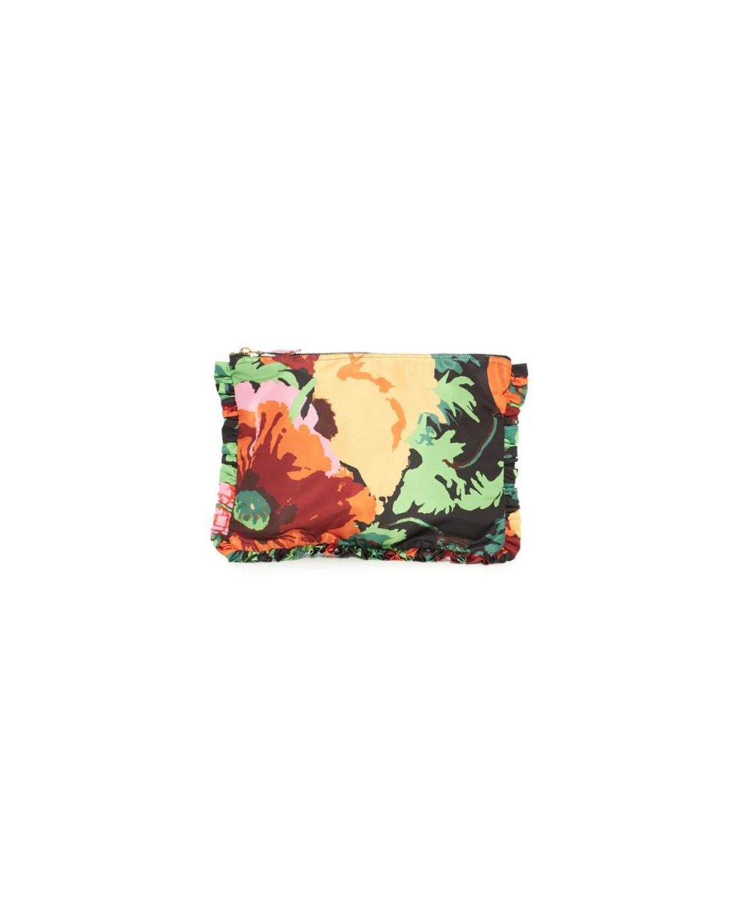 Pochette con zip oversize di LaDoubleJ in Multicolor