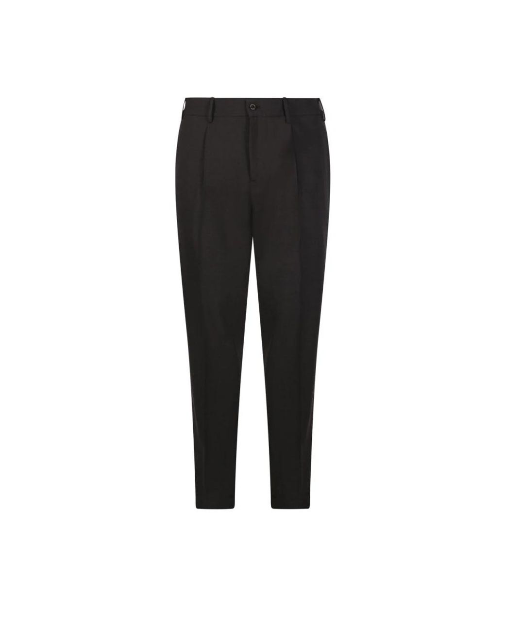 Santaniello Black Slim-Fit Trousers for men