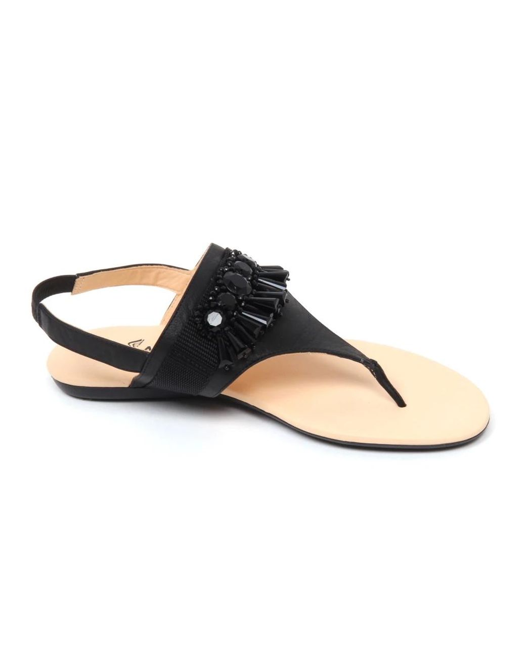 Hogan Blue Flat Sandals