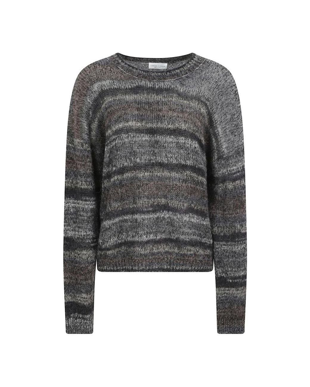 Roberto Collina Gray Round-Neck Knitwear