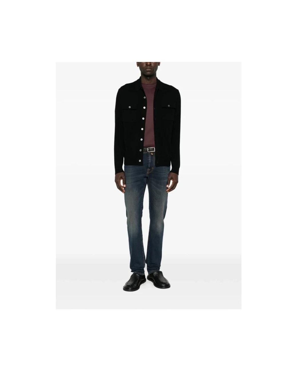 Jacob Cohen Blue Straight Fit Jeans for men
