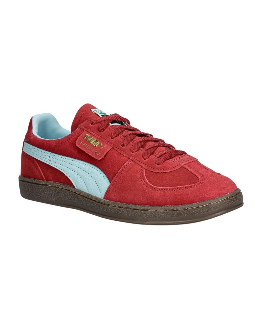 PUMA Super Team Suede in het Red voor heren