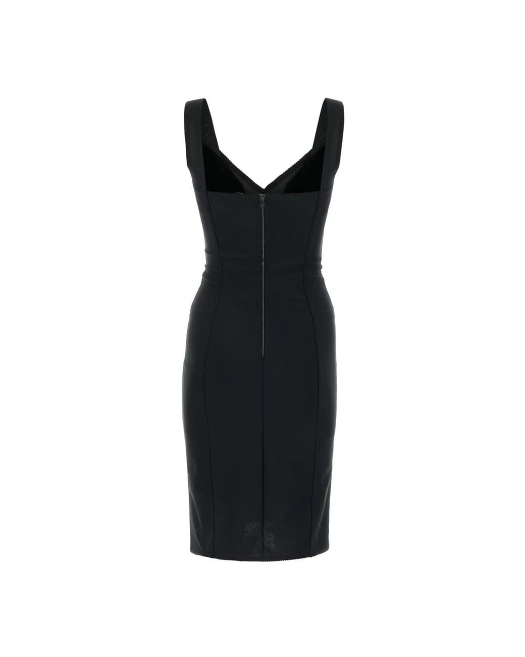 Dolce & Gabbana Black Midi Dresses