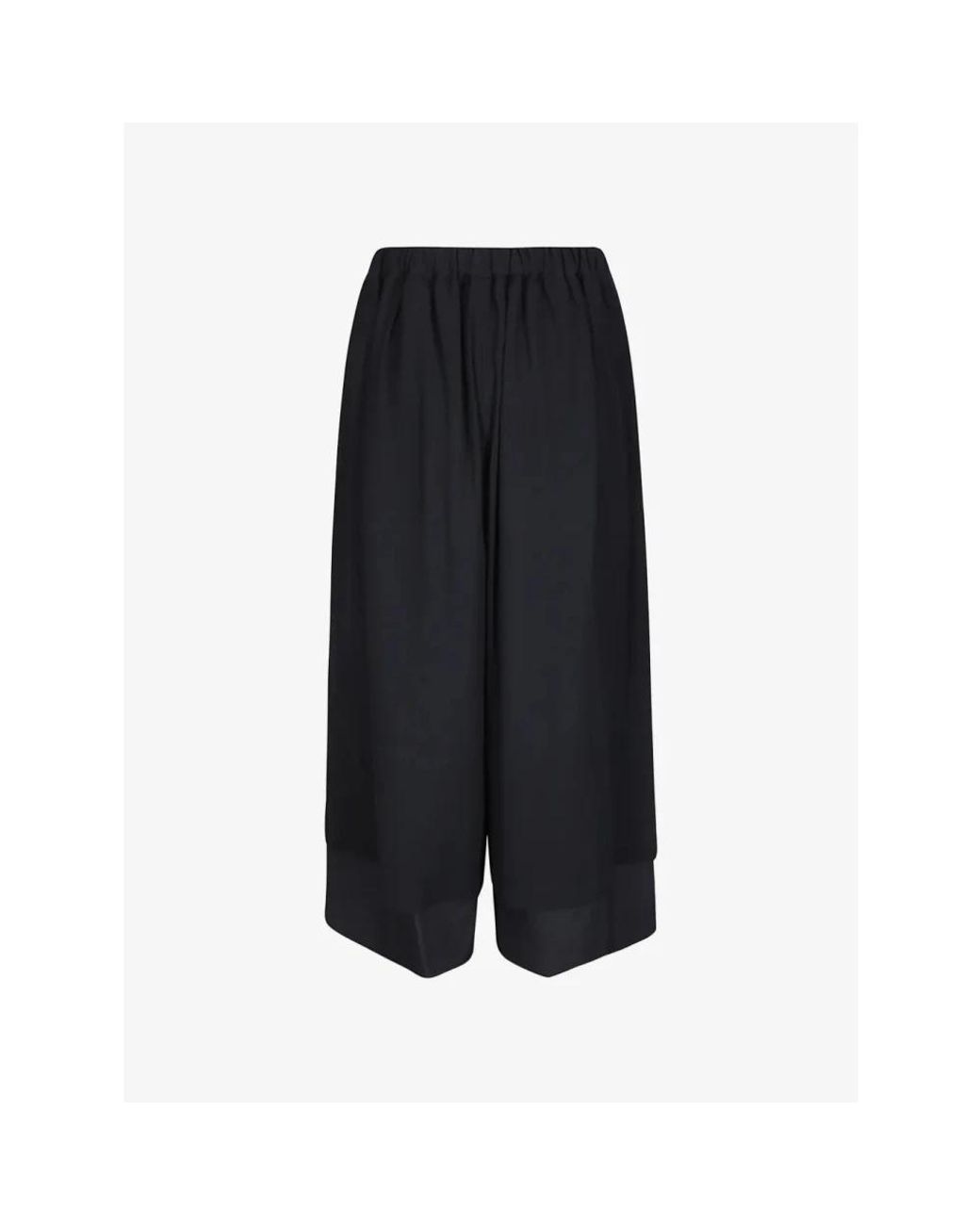 Comme des Garçons Black Wide Trousers