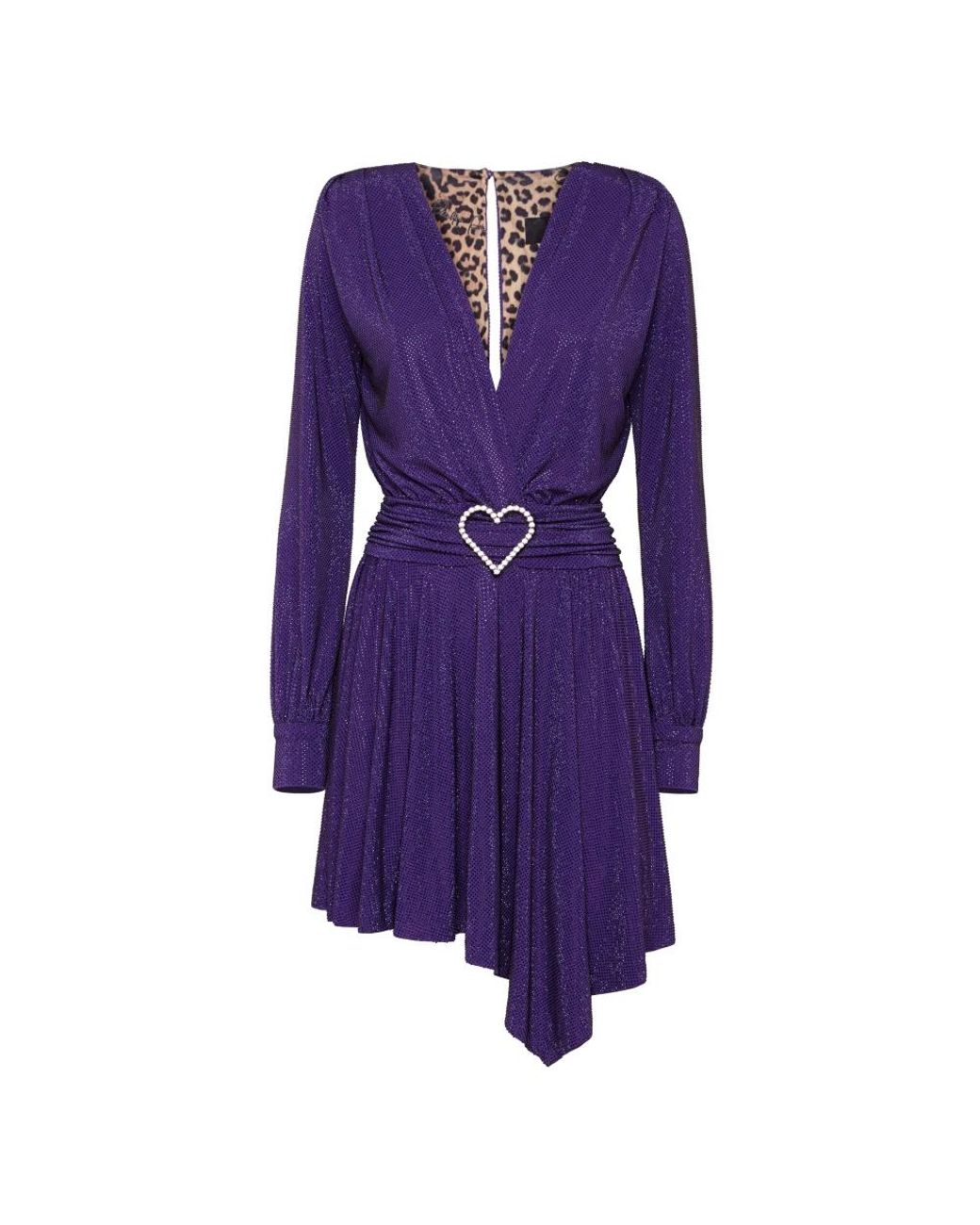 Philipp Plein Korte Jurk in het Purple