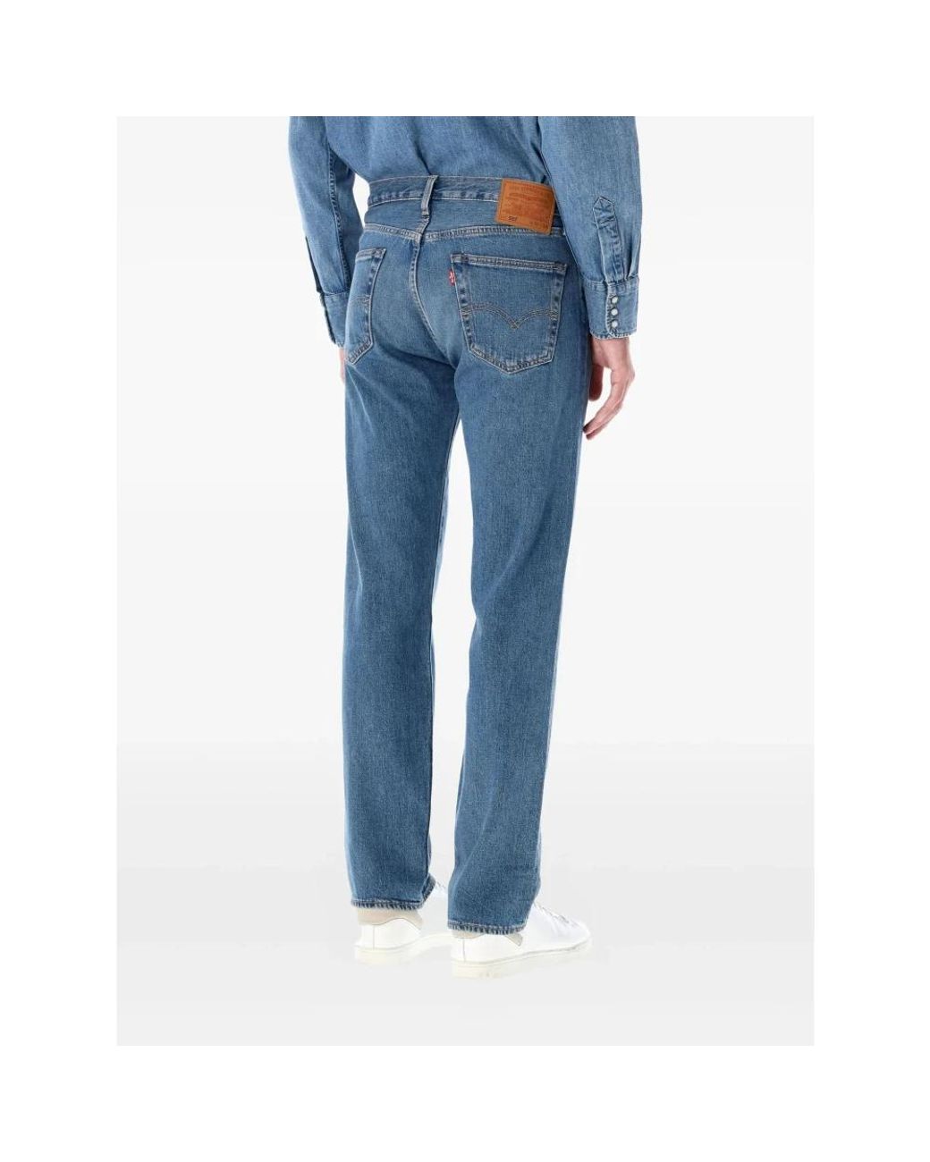 Straight Jeans Levi's de hombre de color Blue
