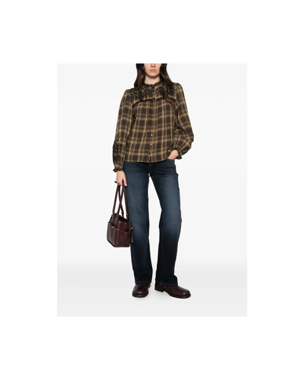 Ba&sh Green Blouses