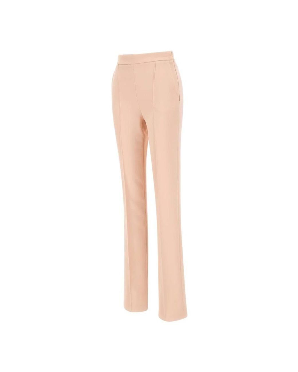 Elisabetta Franchi Pink Straight Trousers