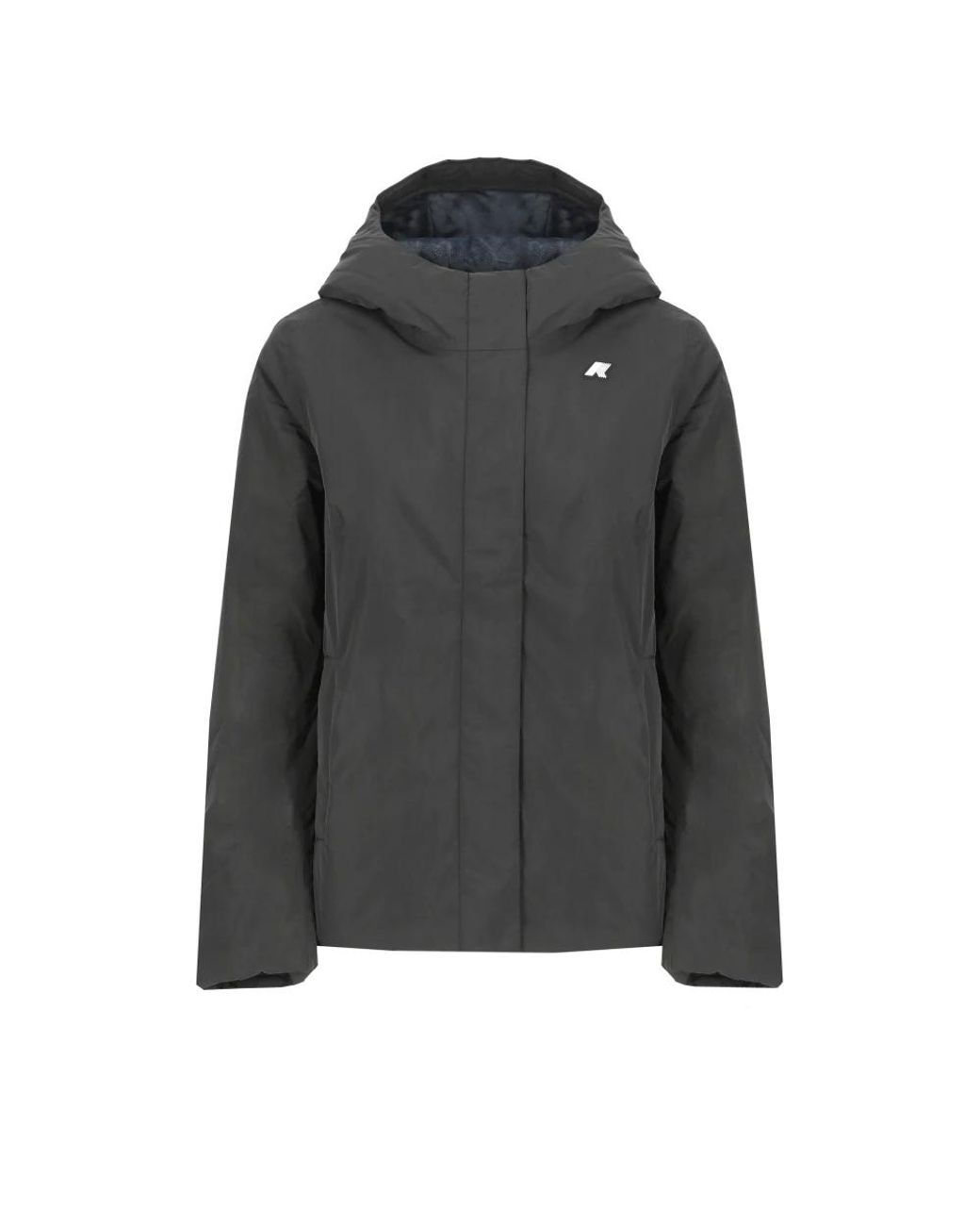 K-Way Gray Winter Jackets