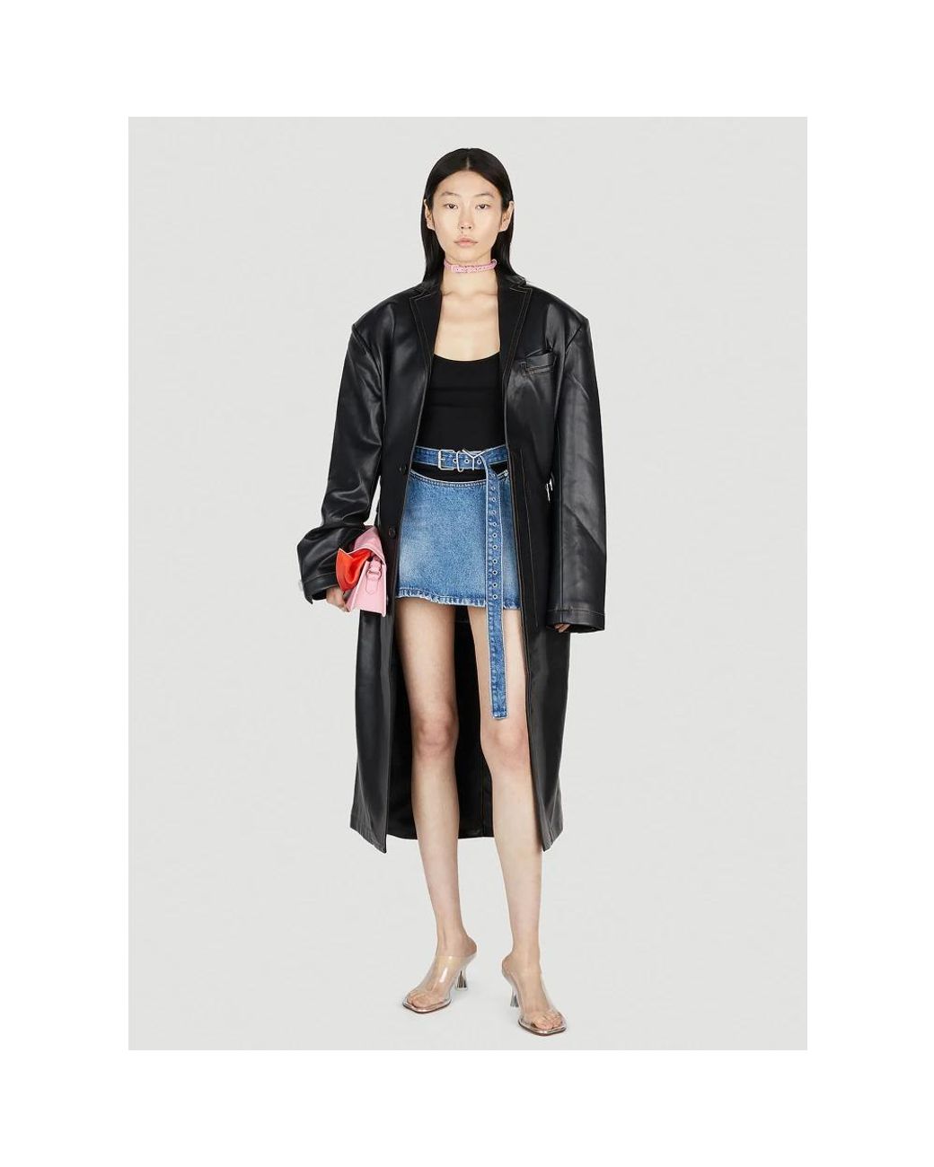 Y. Project Blue Denim Skirts