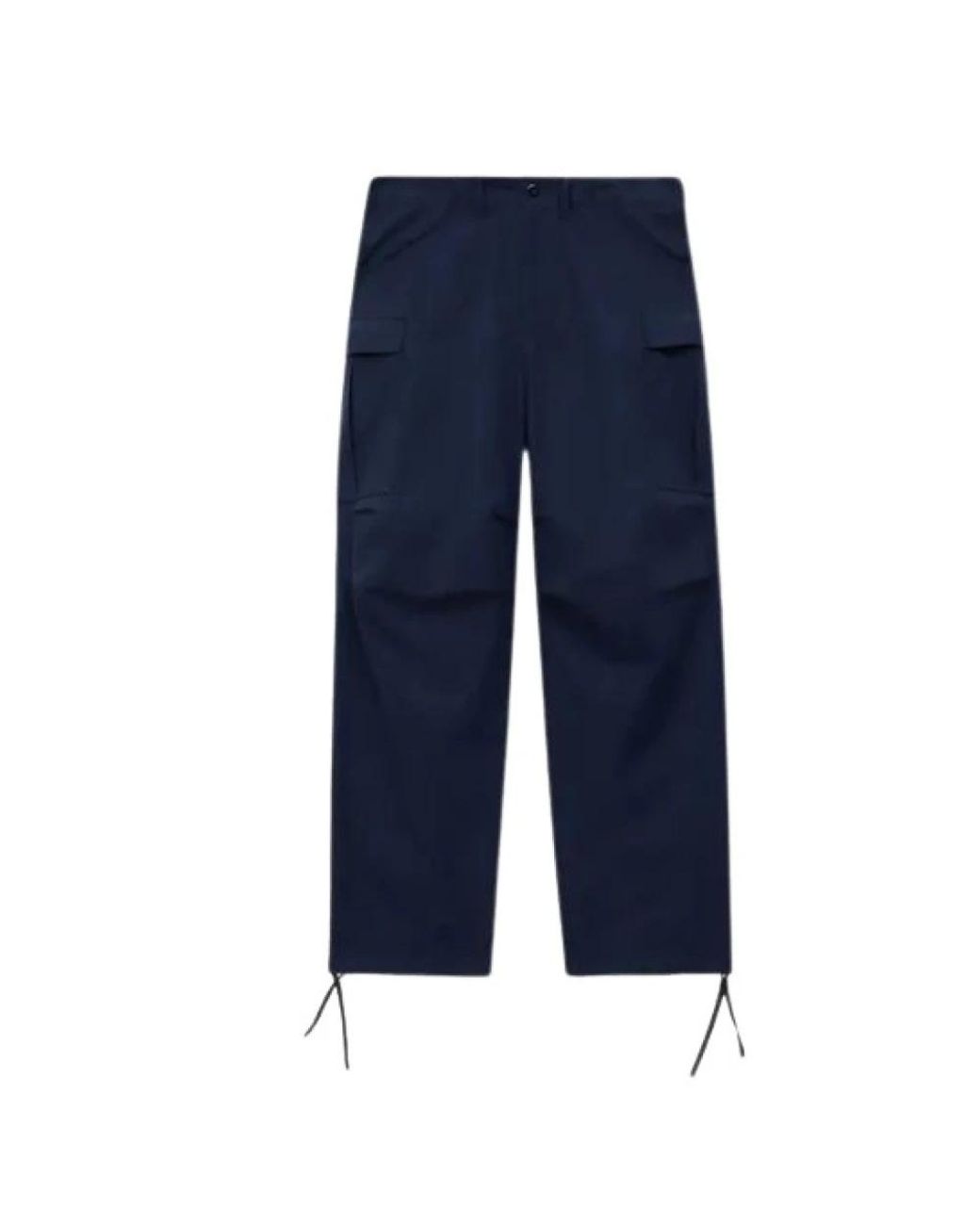 KENZO Blue Straight Trousers for men