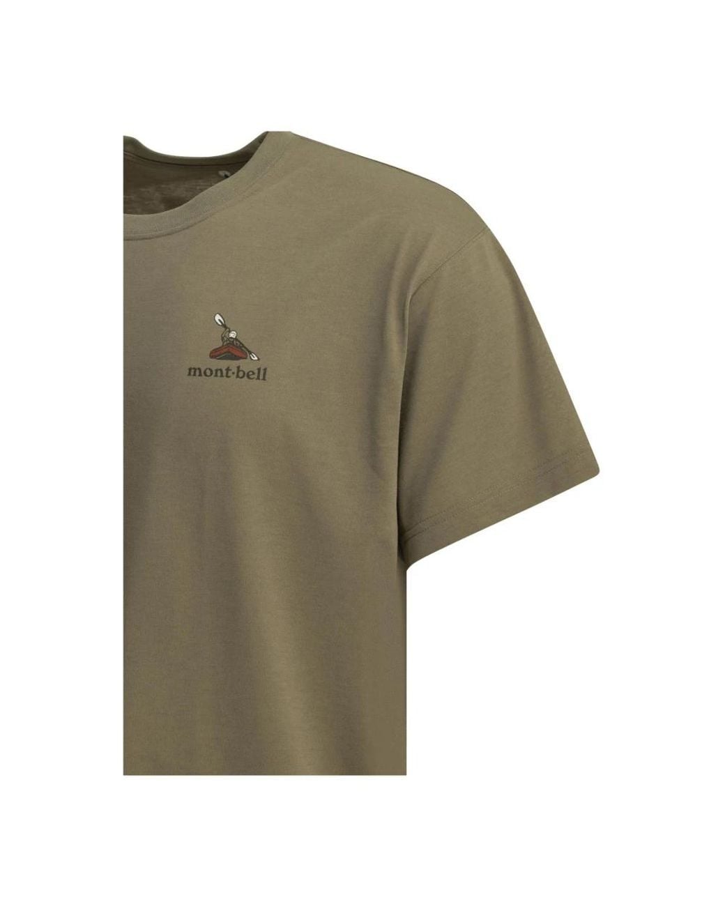 Montbell Green T-Shirts for men