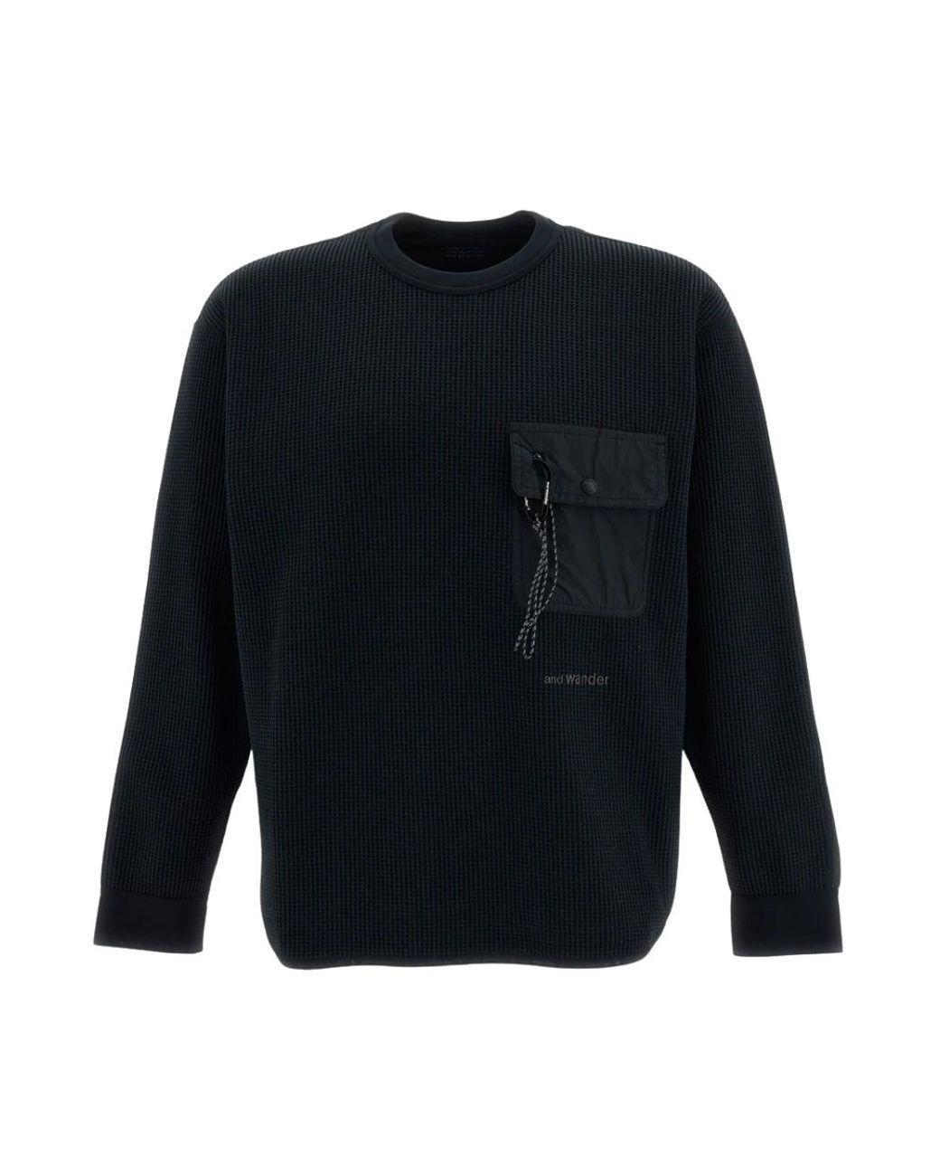 And Wander Blue Sweatshirts for men