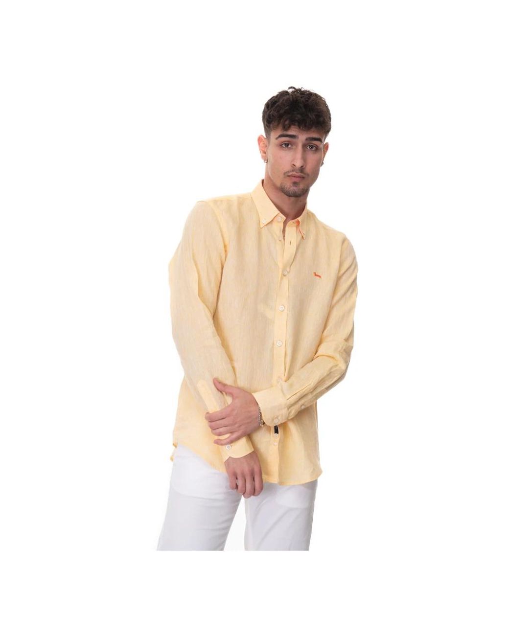 Harmont & Blaine Natural Casual Shirts for men