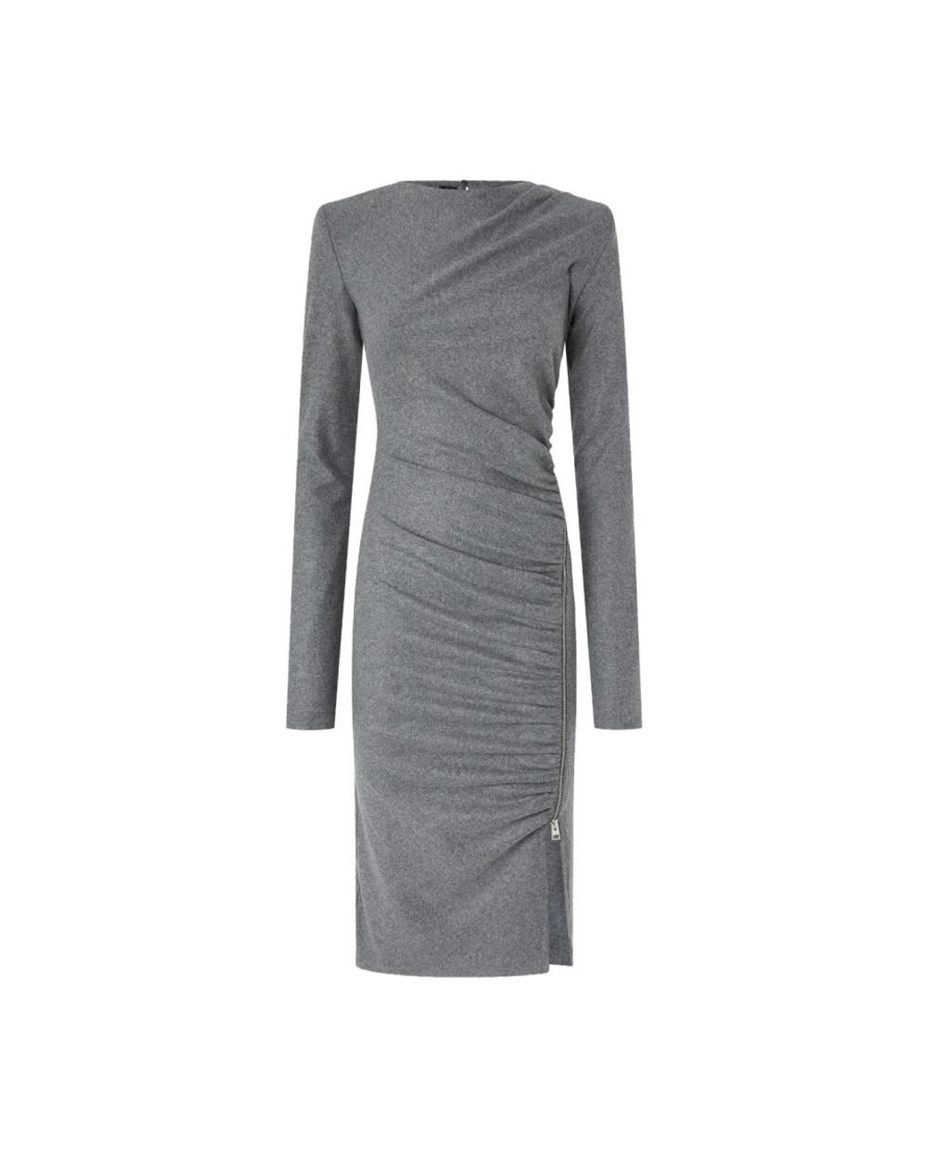 Pinko Gray Midi Dresses