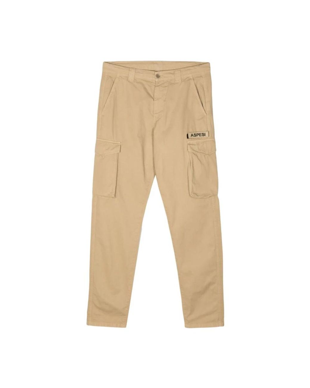 Straight Trousers Aspesi de hombre de color Natural