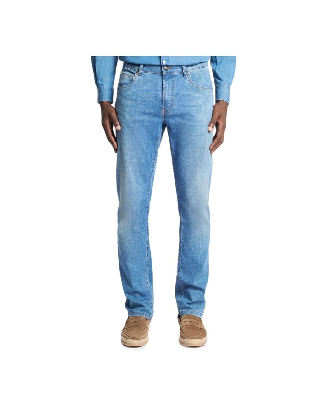 Fay Blue Slim-Fit Jeans for men
