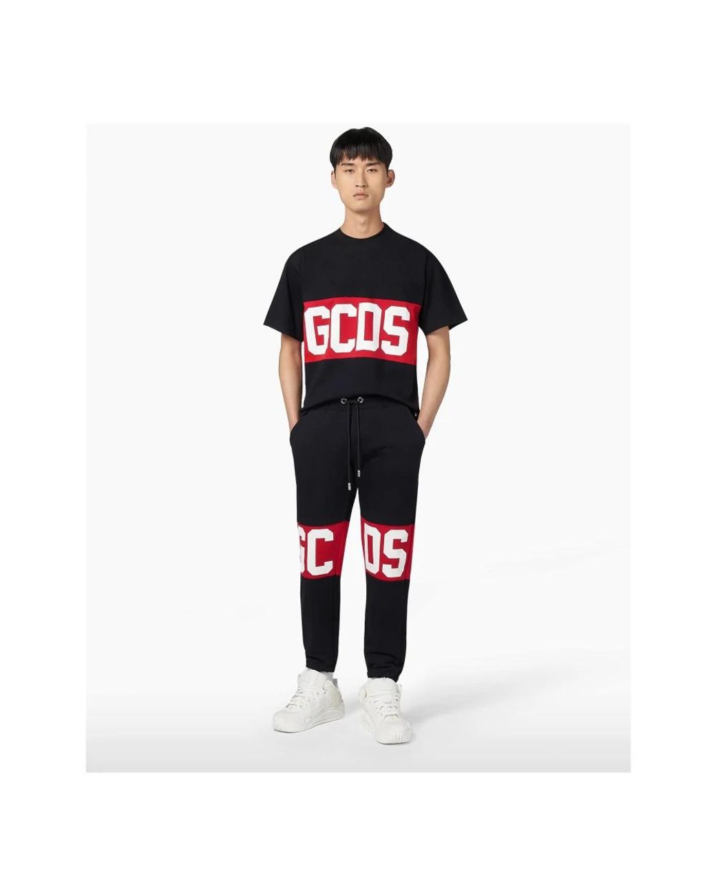 Sweatpants Gcds de hombre de color Black