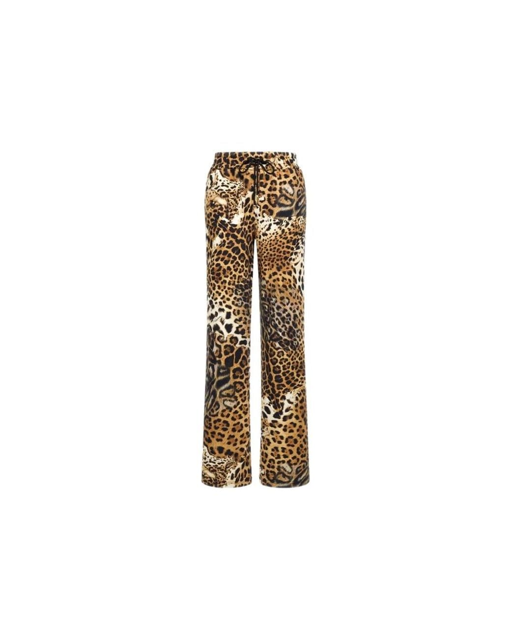 Roberto Cavalli Metallic Wide Trousers