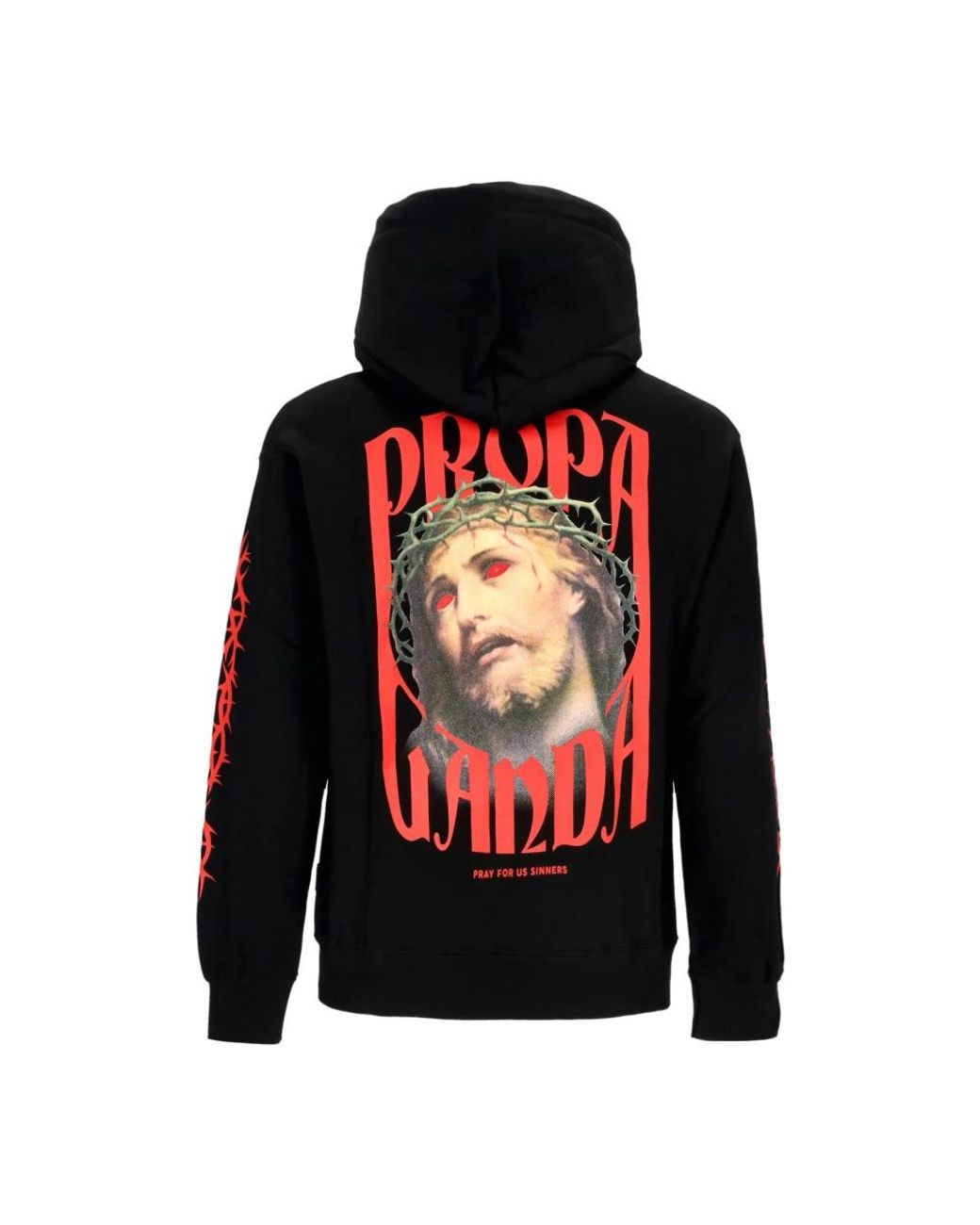 Hoodies Propaganda pour homme en coloris Black