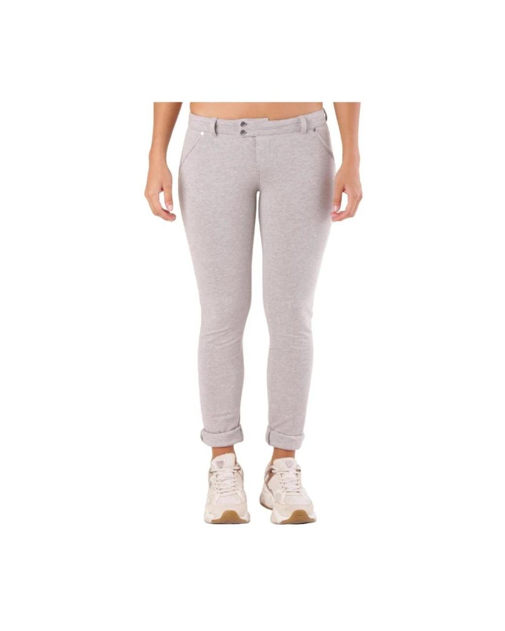 Met Gray Skinny Trousers