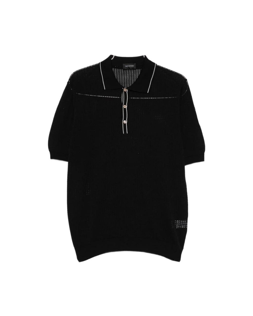 Polo Shirts Tagliatore de hombre de color Black