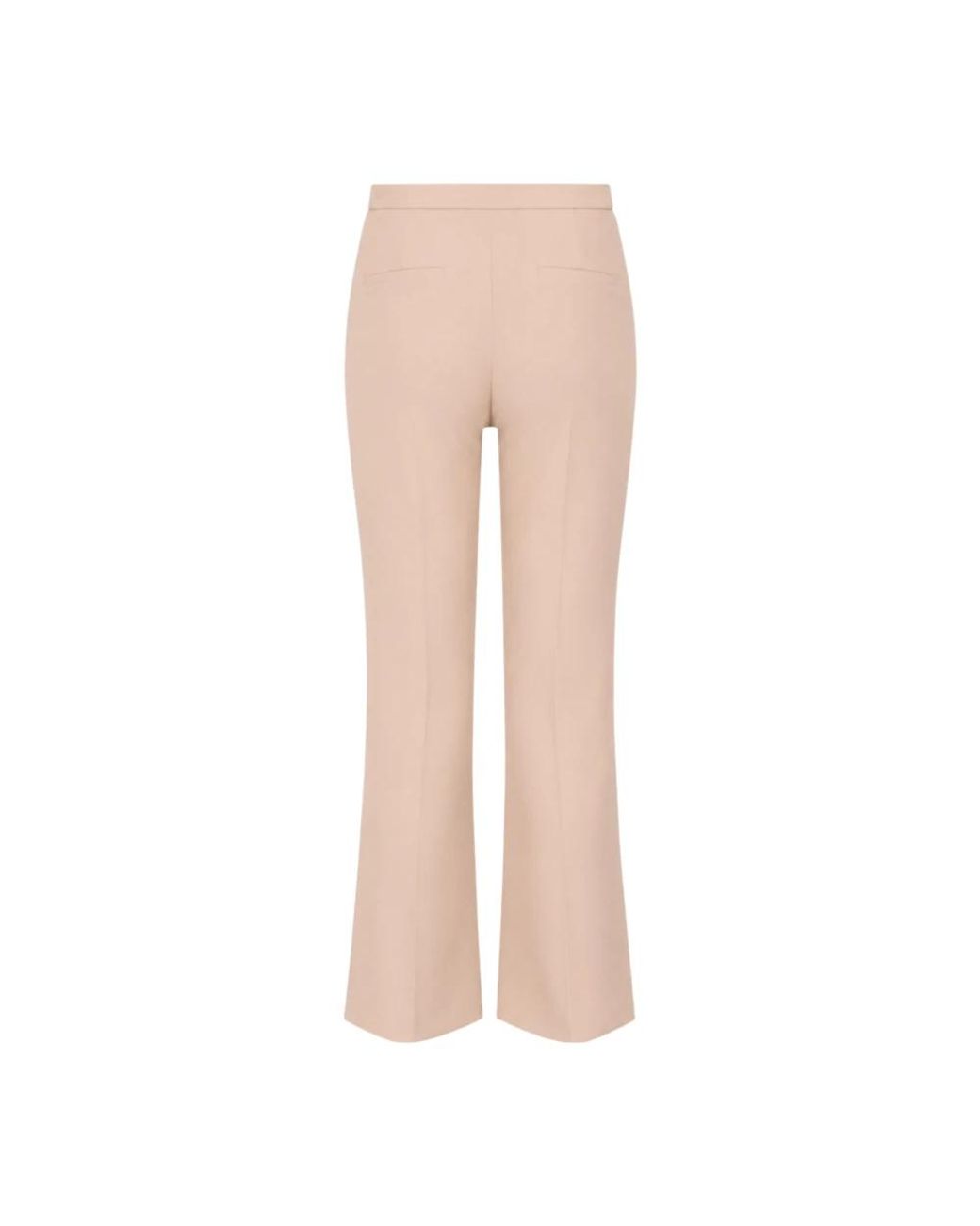 Elisabetta Franchi Natural Wide Trousers