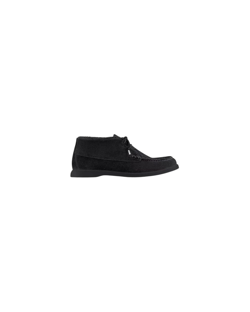 Dior Black Lace-Up Boots for men