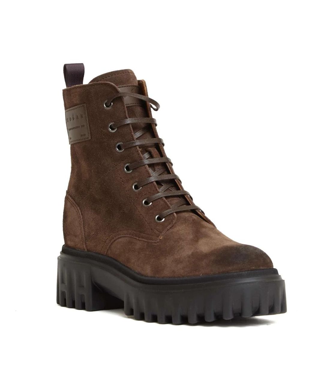 Hogan Brown H700 Ankle Boot