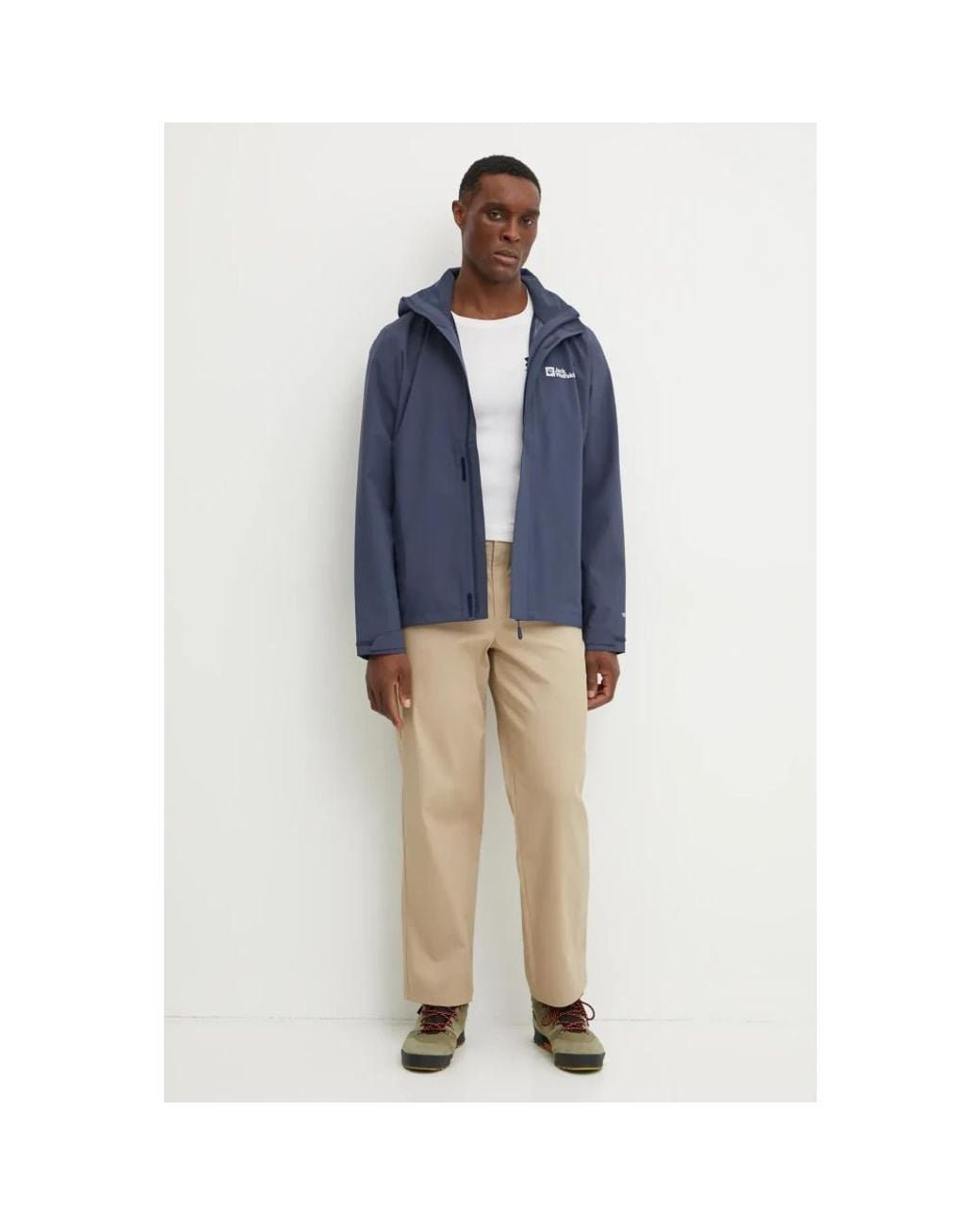 Wind Jackets di Jack Wolfskin in Blue da Uomo