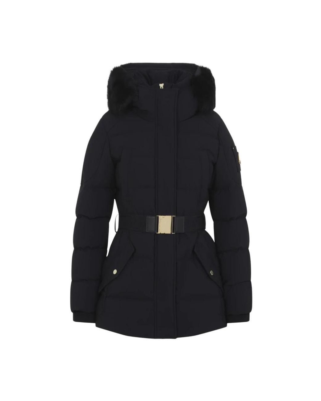 Down Coats Moose Knuckles en coloris Black