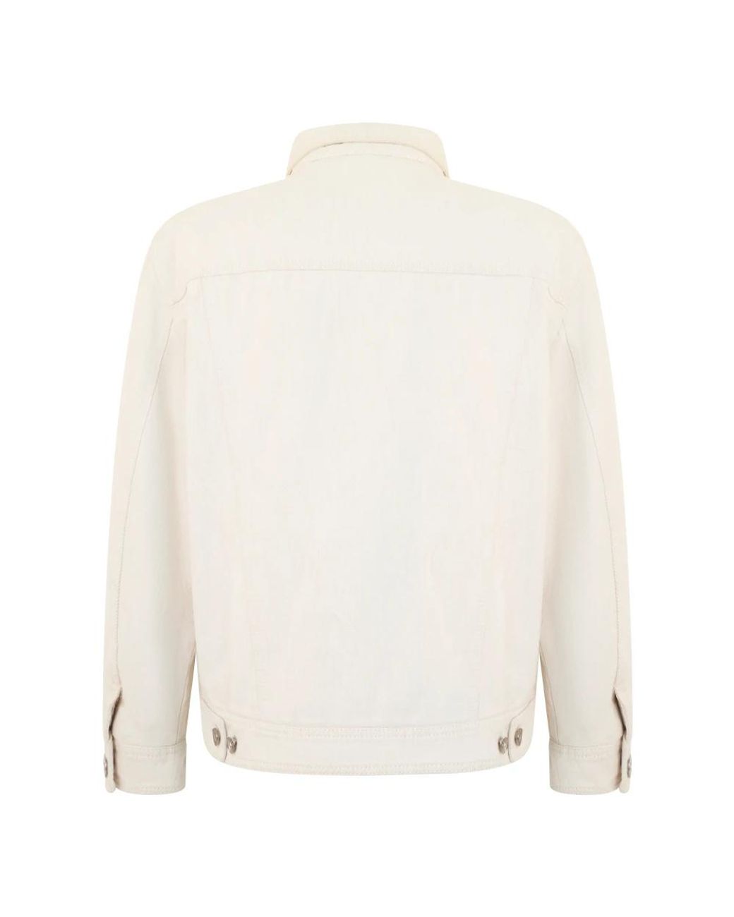 Moorer White Denim Jackets