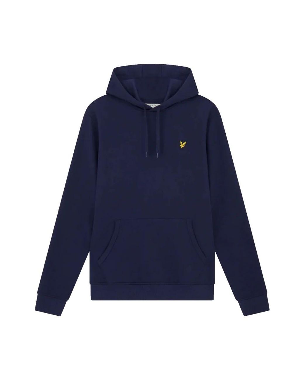 Lyle & Scott Hoodies & Sweatvesten ,Blauw ,Katoen Pullover Hoodie in het Blue voor heren
