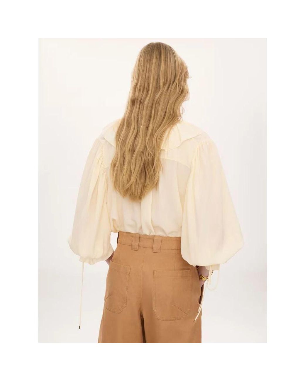 Chloé Natural Blouses