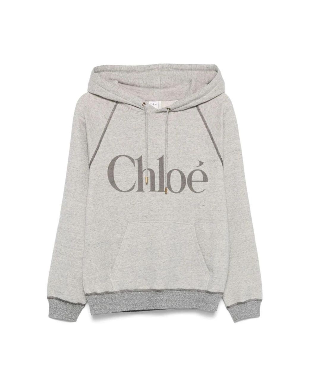 Chloé Hoodies in het Gray
